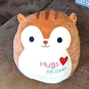 Hugs & Kisses Squishmallow Valentine's Day Squirrel
